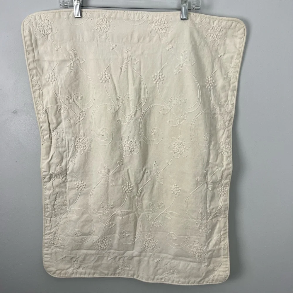 Waverly floral embroidered